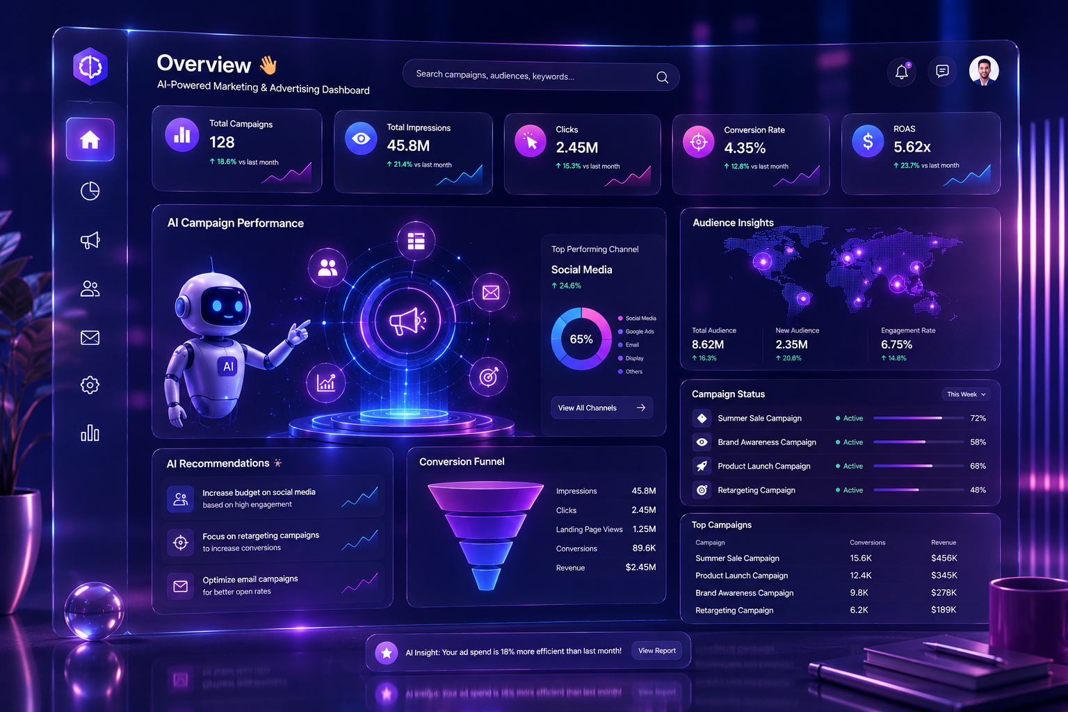 How Genvorex AI builds intelligent marketing and advertising software